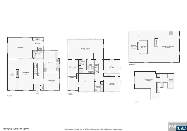 Homes for sale in Elizabeth, NJ | 1032 1034 Kipling Rd, Elizabeth, NJ 07208 | MLS# 26021461