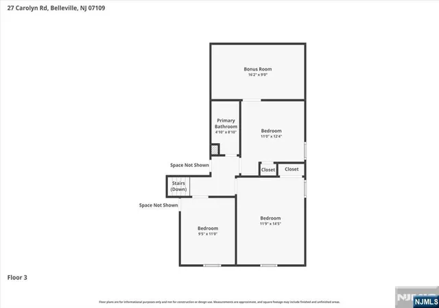 43rd image of 27 Carolyn Rd, Belleville, NJ 07109 | MLS# 26021573