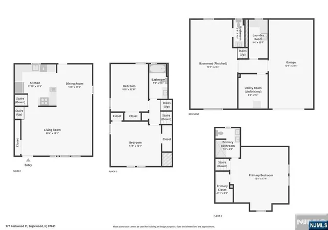 Homes for sale in Englewood, NJ | 177 Rockwood Pl, Englewood, NJ 07631 | MLS# 26021625