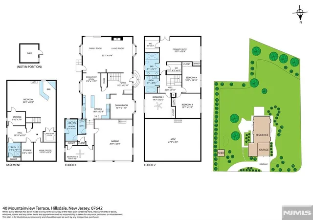 Homes for sale in Hillsdale, NJ | 40 Mountainview Ter, Hillsdale, NJ 07642 | MLS# 26021651