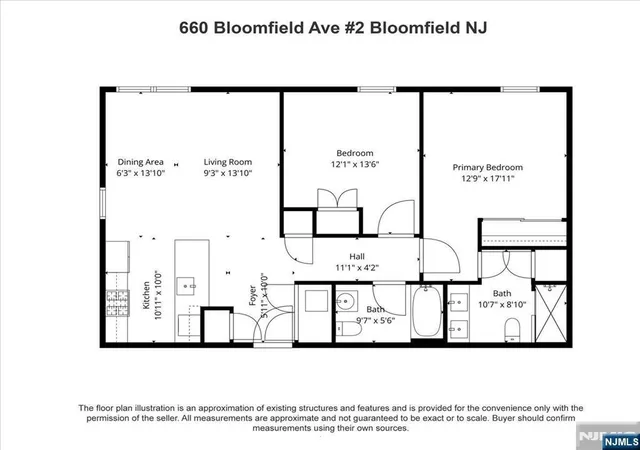Homes for sale in Bloomfield, NJ | 660 Bloomfield Ave #405, Bloomfield, NJ 07003 | MLS# 26021990
