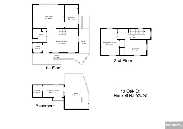 Homes for sale in Wanaque, NJ | 13 Oak St, Wanaque, NJ 07420 | MLS# 26022652