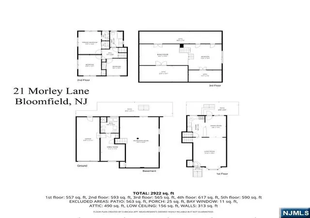 Homes for sale in Bloomfield, NJ | 21 Morley Ln, Bloomfield, NJ 07003 | MLS# 26022731