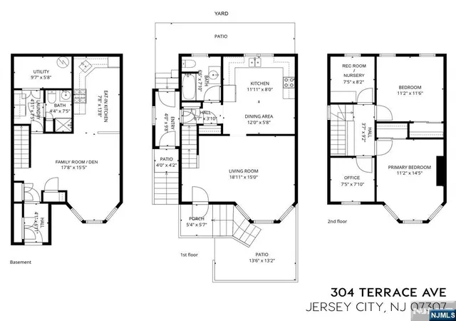 Homes for sale in Jersey City, NJ | 304 Terrace Ave, Jersey City, NJ 07307 | MLS# 26022975