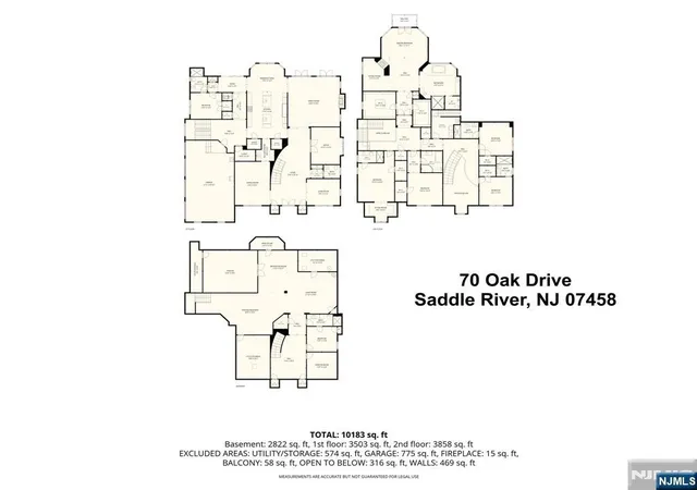 Homes for sale in Upper Saddle River, NJ | 70 Oak Dr, Upper Saddle River, NJ 07458 | MLS# 26025499