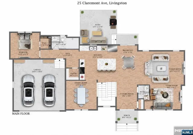 Homes for sale in Livingston, NJ | 25 Claremont Ave, Livingston, NJ 07039 | MLS# 26025654