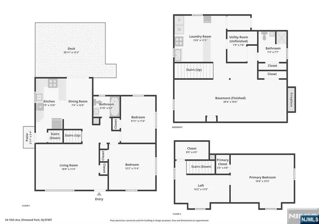 Homes for sale in Elmwood Park, NJ | 64 16th Ave, Elmwood Park, NJ 07407 | MLS# 26025909