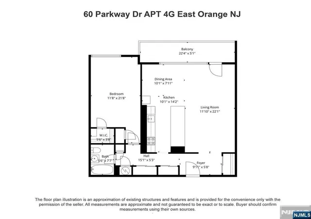 24th image of 60 Parkway Dr #4G, East Orange, NJ 07017 | MLS# 26026473