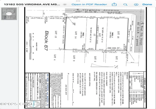 2nd image of 000 Virginia Ave, Lynn Haven, FL 32444 | MLS# 763135