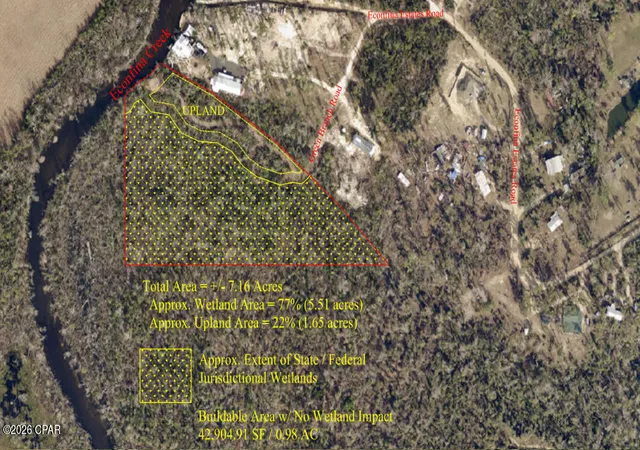 5th image of 00 E Green Branch Rd, Youngstown, FL 32466 | MLS# 784781