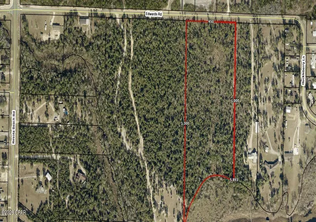 Photo 1 of Land for sale at 0 Edwards Rd, Panama City, FL 32409 | MLS# 791243 | Listing updated on 2026-06-12