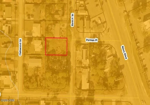 Photo 3 of Land for sale at 2334 Beech St, Panama City, FL 32408 | MLS# 791632 | Listing updated on 2026-06-20