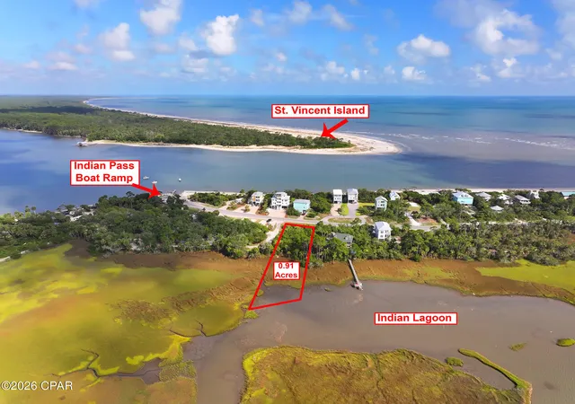Photo 1 of Land for sale at Lot 0 Indian Pass Rd, Port Saint Joe, FL 32456 | MLS# 792070 | Listing updated on 2026-07-01