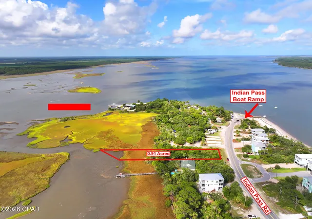 Photo 3 of Land for sale at Lot 0 Indian Pass Rd, Port Saint Joe, FL 32456 | MLS# 792070 | Listing updated on 2026-07-01