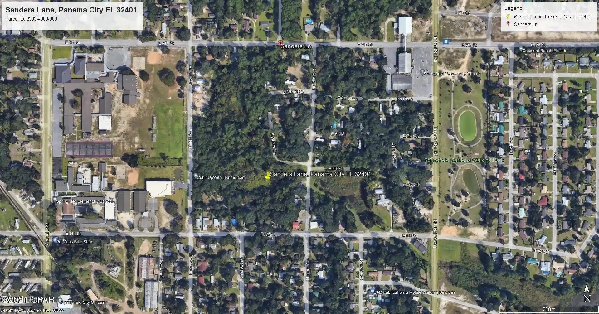Land for sale at Xxx Sanders Ln, Panama City, FL 32401 | MLS# 795288