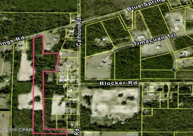 Photo 3 of Land for sale at 0 Blue Springs Rd, Greenwood, FL 32443 | MLS# 795667 | Listing updated on 2026-09-30