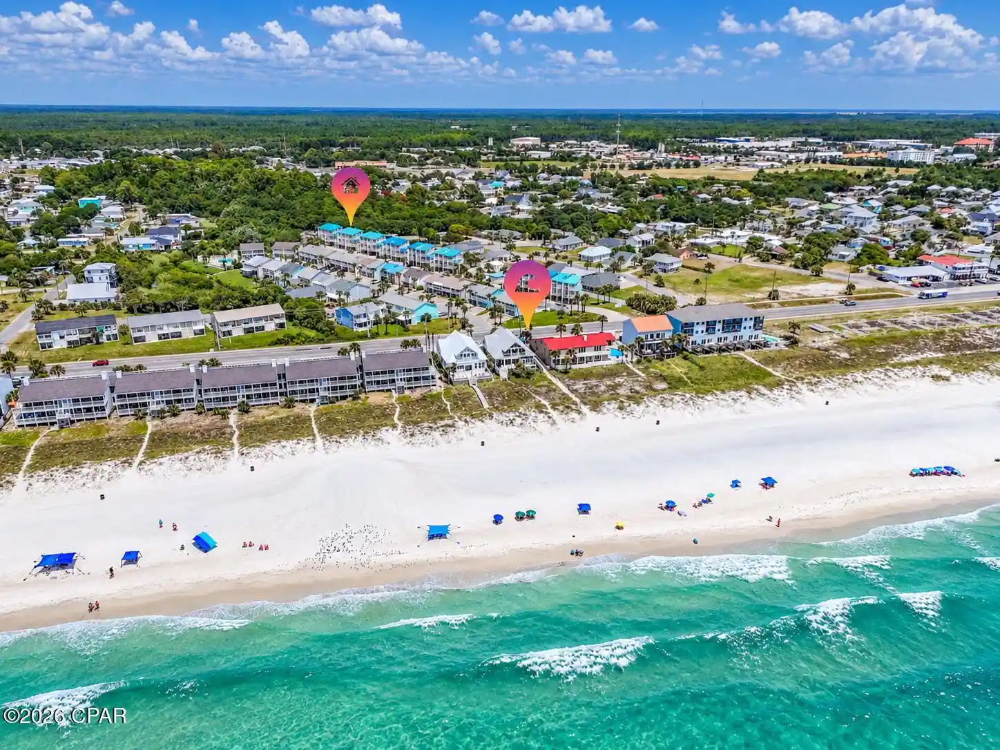 Photo 1 of Townhouse for sale at 17878 Front Beach Rd #F1, Panama City Beach, FL 32413 | MLS# 796423 | Listing updated on 2026-10-17