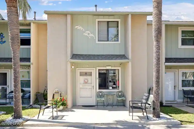 Photo 1 of Townhouse for sale at 150 W Leslie Ln, Panama City Beach, FL 32407 | MLS# 796589 | Listing updated on 2026-10-21