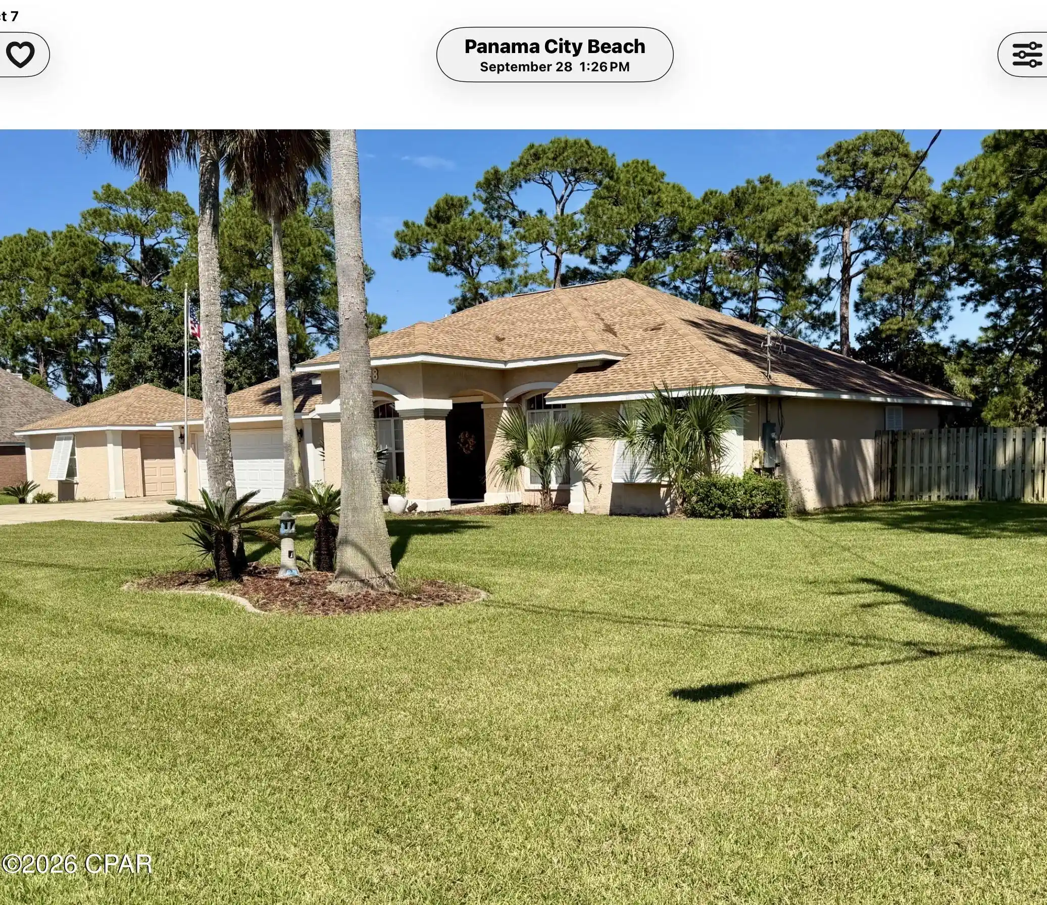 Photo 1 of Single family home for sale at 128 Fairway Blvd, Panama City Beach, FL 32407 | MLS# 796616 | Listing updated on 2026-10-19