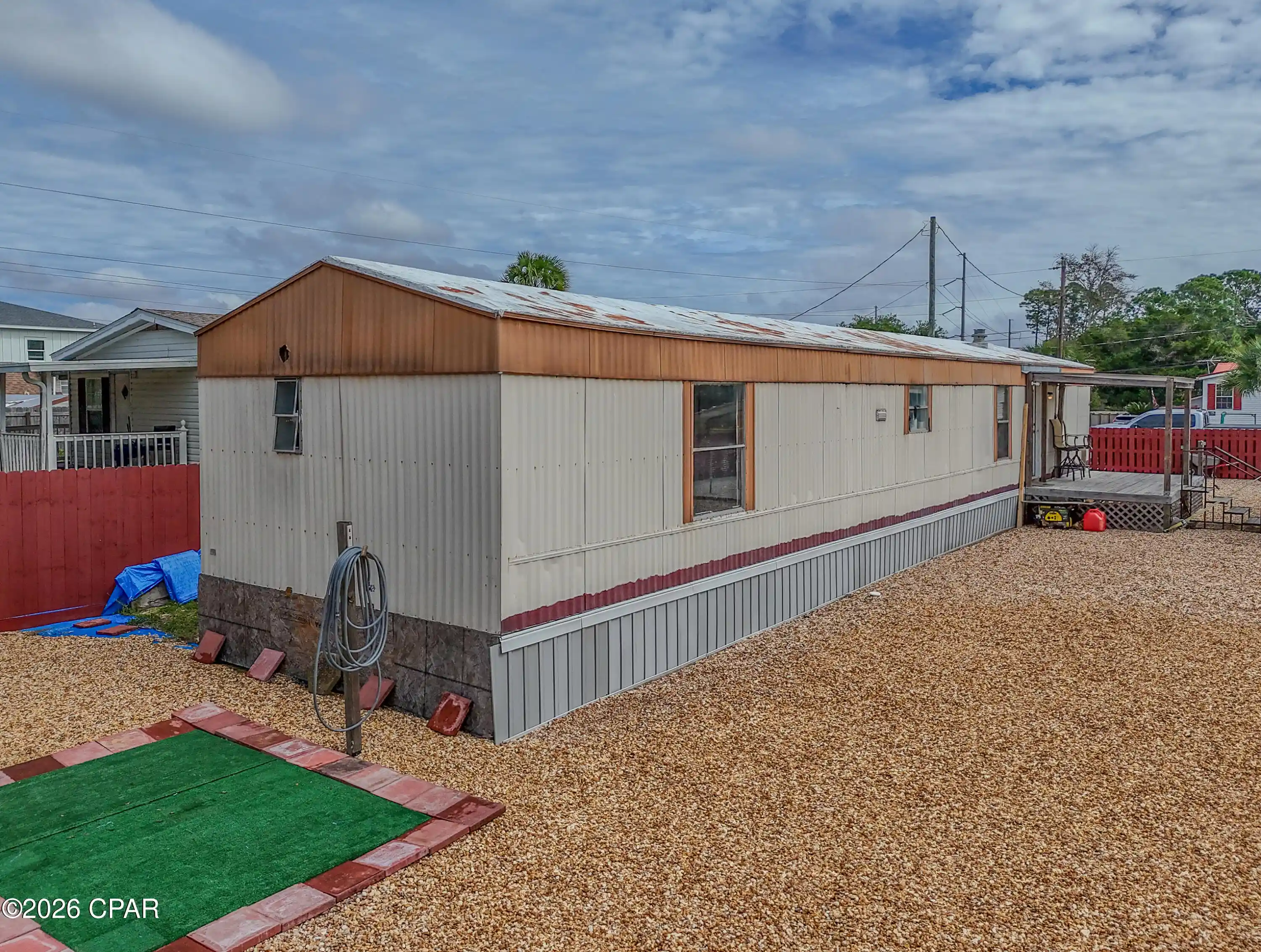 Photo 1 of Manufactured home for sale at 129 N San Souci Blvd, Panama City Beach, FL 32413 | MLS# 796770 | Listing updated on 2026-10-20
