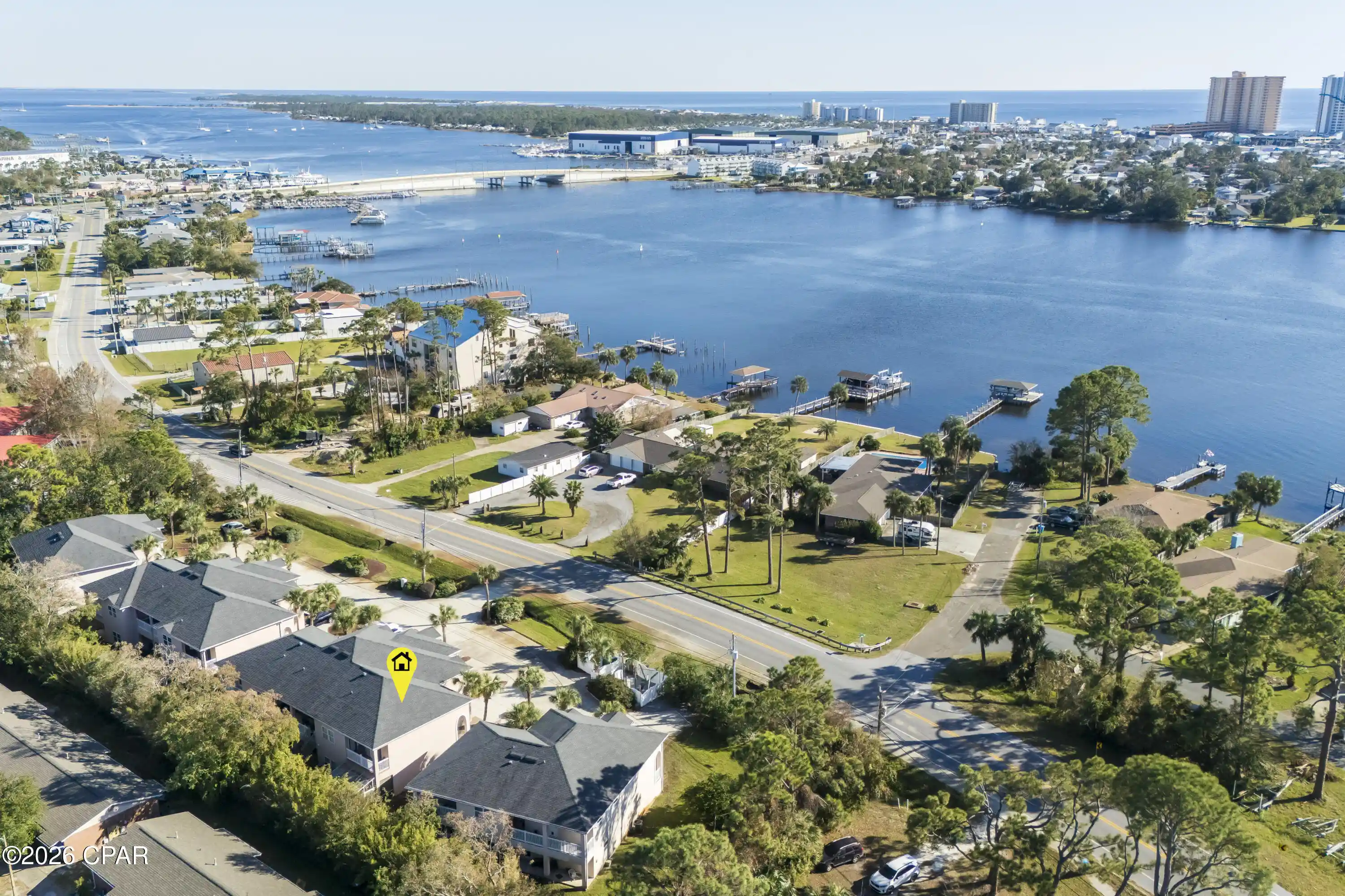 Townhouse for sale at 6216 N Lagoon Dr, Panama City, FL 32408 | MLS# 796866