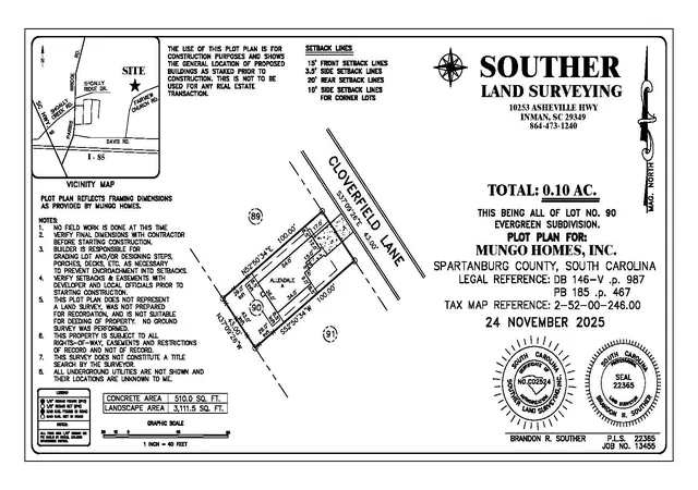 Photo 2 of Sale Pending at 135 Cloverfield Ln, Spartanburg, SC | MLS# SPN332395 | Listing updated on 2026-10-01
