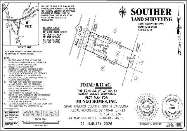 Homes for sale in Spartanburg, SC | 2320 Mill Loop, Spartanburg, SC 29301 | MLS# SPN333735