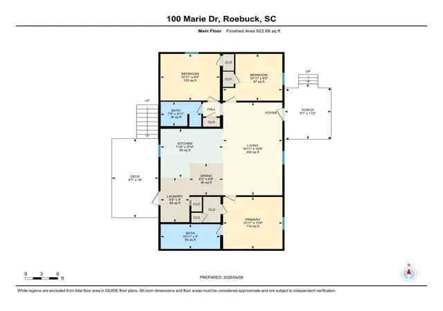 Homes for sale in Roebuck, SC | 100 Marie Dr, Roebuck, SC 29376 | MLS# SPN336278