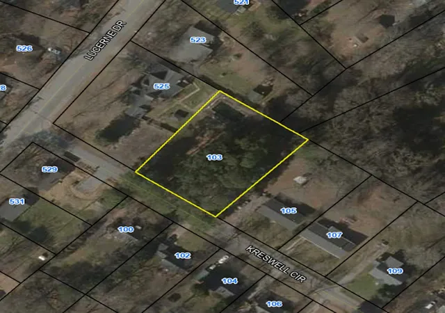 Photo 3 of Land for sale at 103 Kreswell Cir, Spartanburg, SC 29302 | MLS# SPN341354 | Listing updated on 2026-09-06