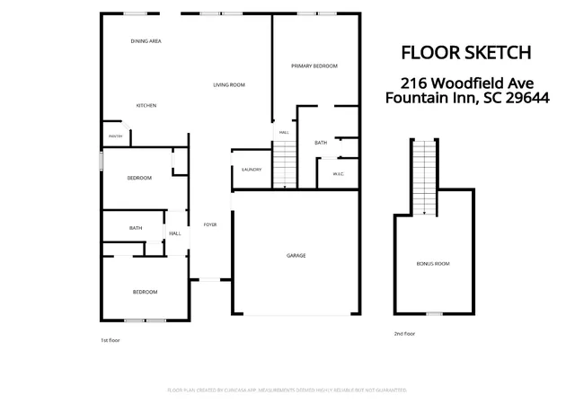 Photo 3 of Single family home for sale at 216 Woodfield Ave, Fountain Inn, SC 29644 | MLS# SPN342651 | Listing updated on 2026-10-10