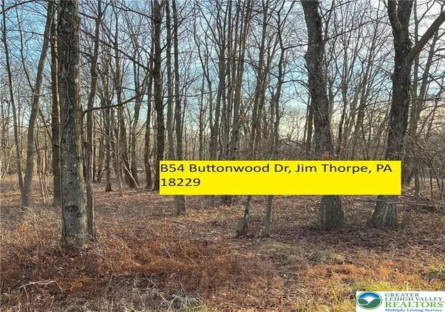 Photo 1 of Land for sale at 54 Buttonwood Dr, Jim Thorpe, PA 18229 | MLS# 778275 | Listing updated on 2026-06-04
