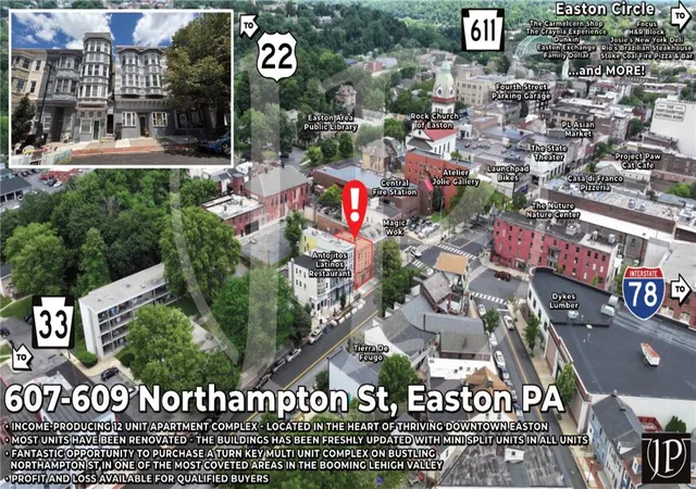 Homes for sale in Easton, PA | 607 Northampton St, Easton, PA 18042 | MLS# 780546