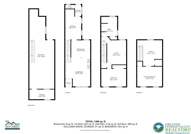 Photo 14 of Townhouse for sale at 817 N Penn St, Allentown, PA 18102 | MLS# 785313 | Listing updated on 2026-09-28