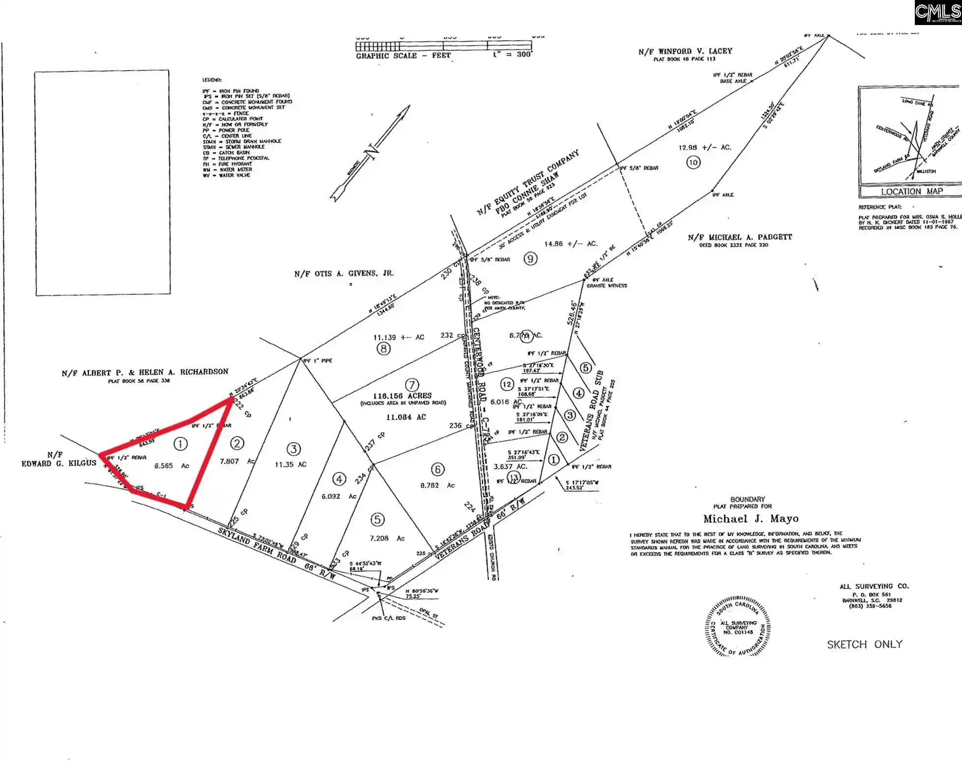 Homes for sale in Williston, SC | 0 Skyland Farm Rd (r&r Farms Lot 1), Williston, SC 29853 | MLS# 594789