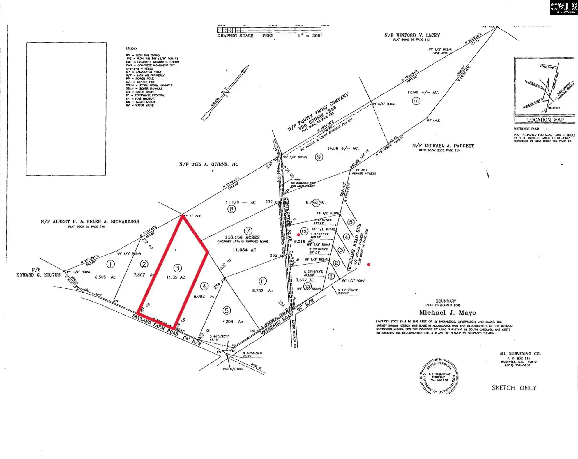 Homes for sale in Williston, SC | 0 Skyland Farm Rd (r&r Farms Lot 3), Williston, SC 29853 | MLS# 594796