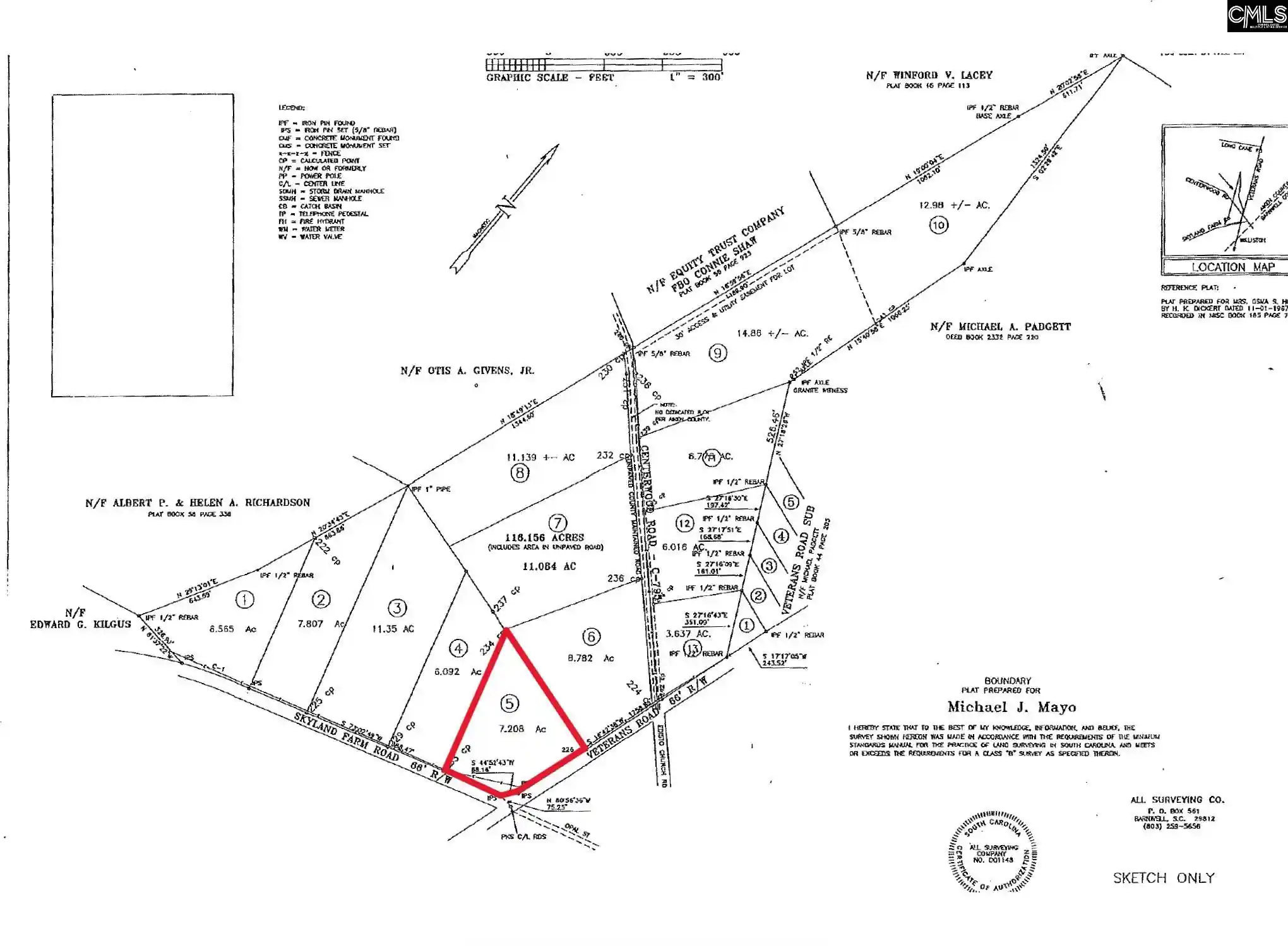 Homes for sale in Williston, SC | 0 Skyland Farm Rd & Veterans Rd (r&r Farms Lot 5), Williston, SC 29853 | MLS# 594828