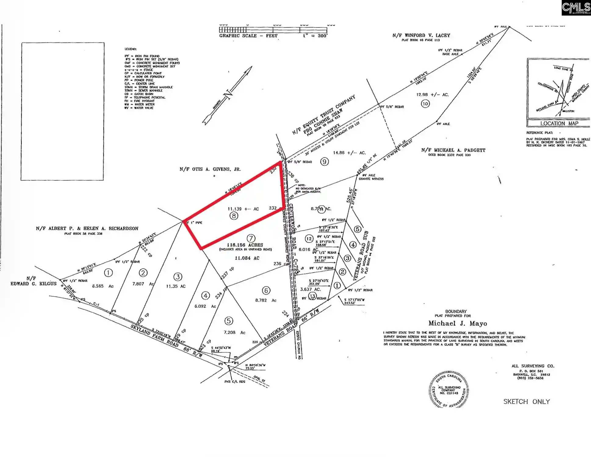 Homes for sale in Williston, SC | 0 Centerwood Rd (r&r Farms Lot 8), Williston, SC 29853 | MLS# 594841