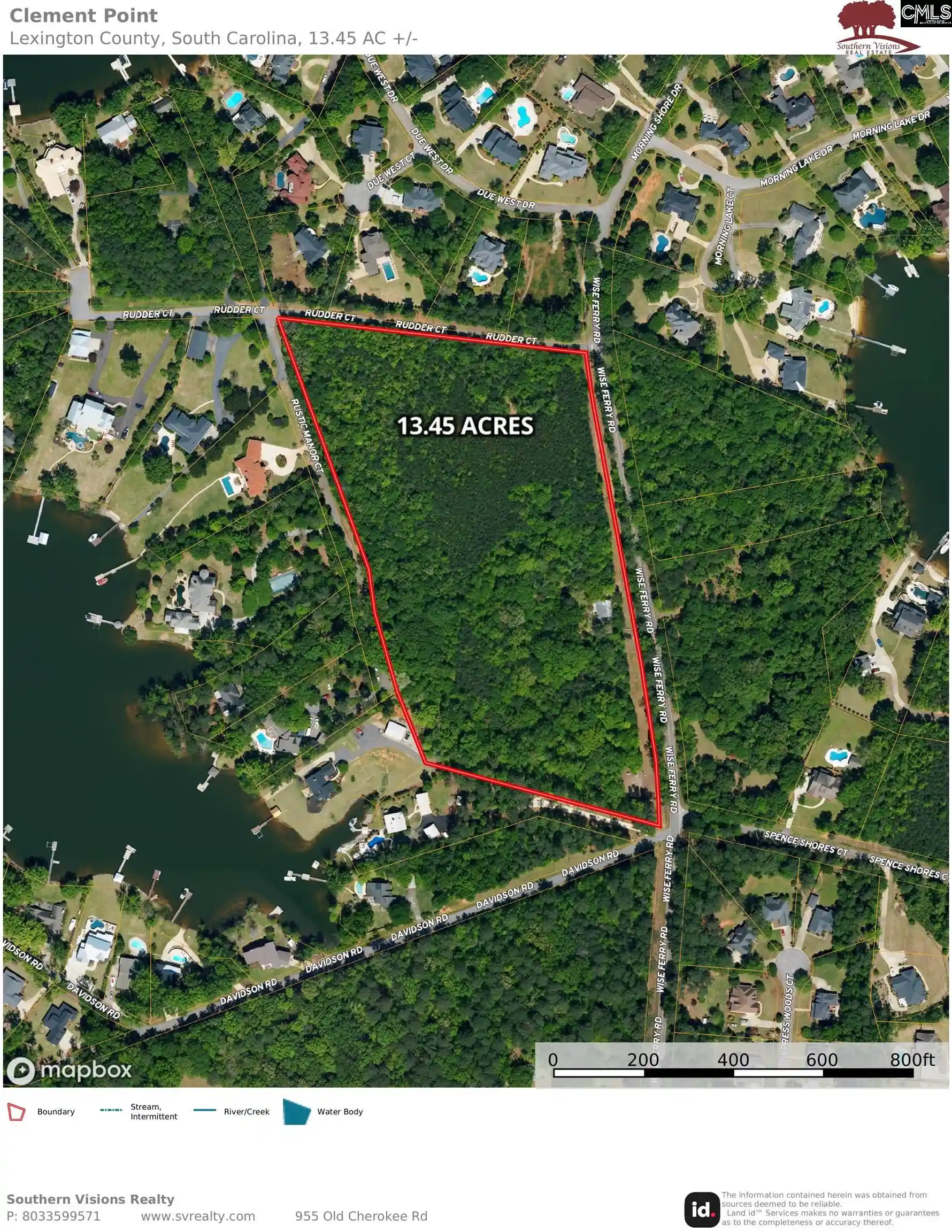 Photo 1 of Land for sale at 000 Wise Ferry, Lexington, SC 29072 | MLS# 603167 | Listing updated on 2025-11-17