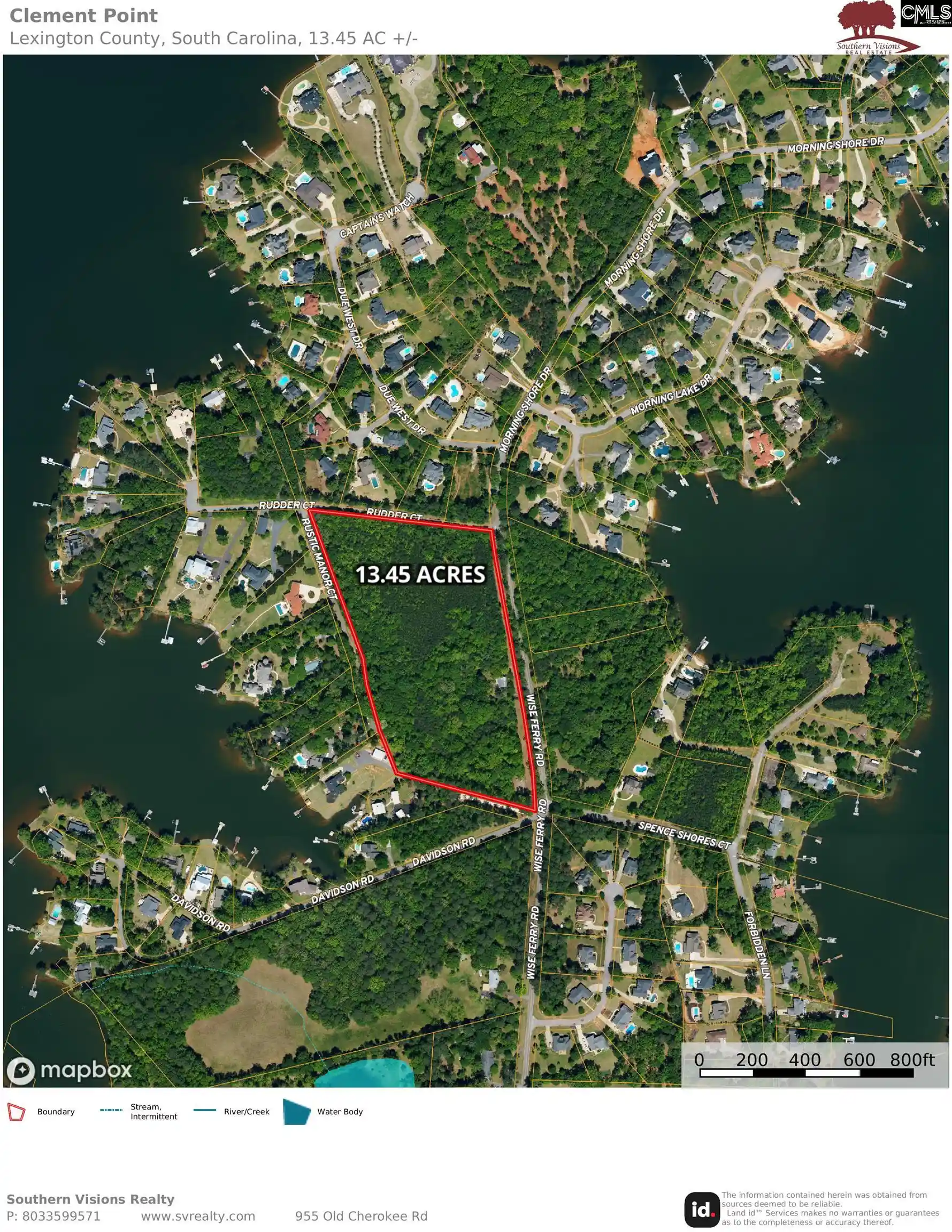 Photo 2 of Land for sale at 000 Wise Ferry, Lexington, SC 29072 | MLS# 603167 | Listing updated on 2025-11-17