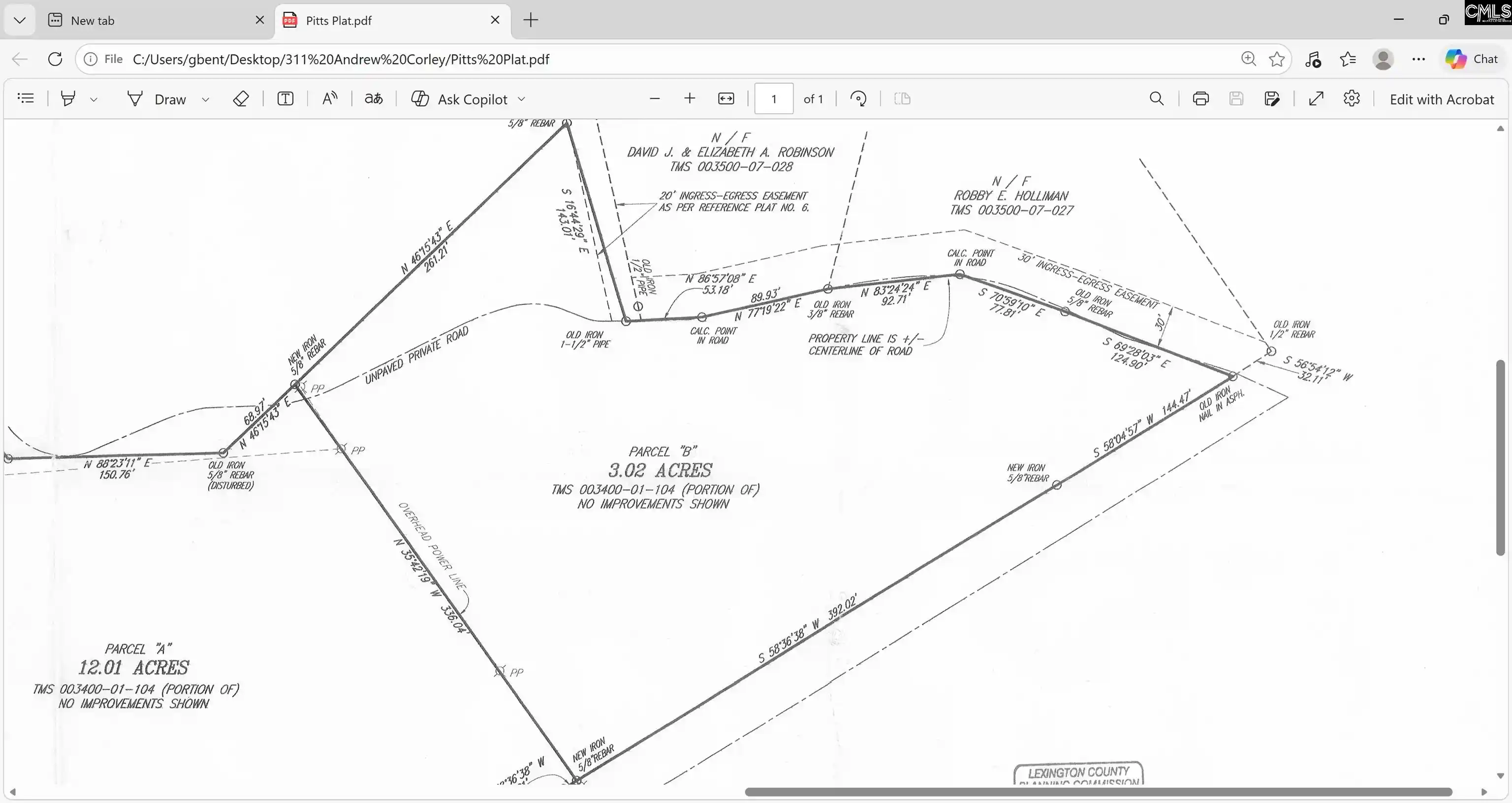 Photo 2 of Land for sale at 311 Andrew Corley, Lexington, SC 29072 | MLS# 606195 | Listing updated on 2026-09-21