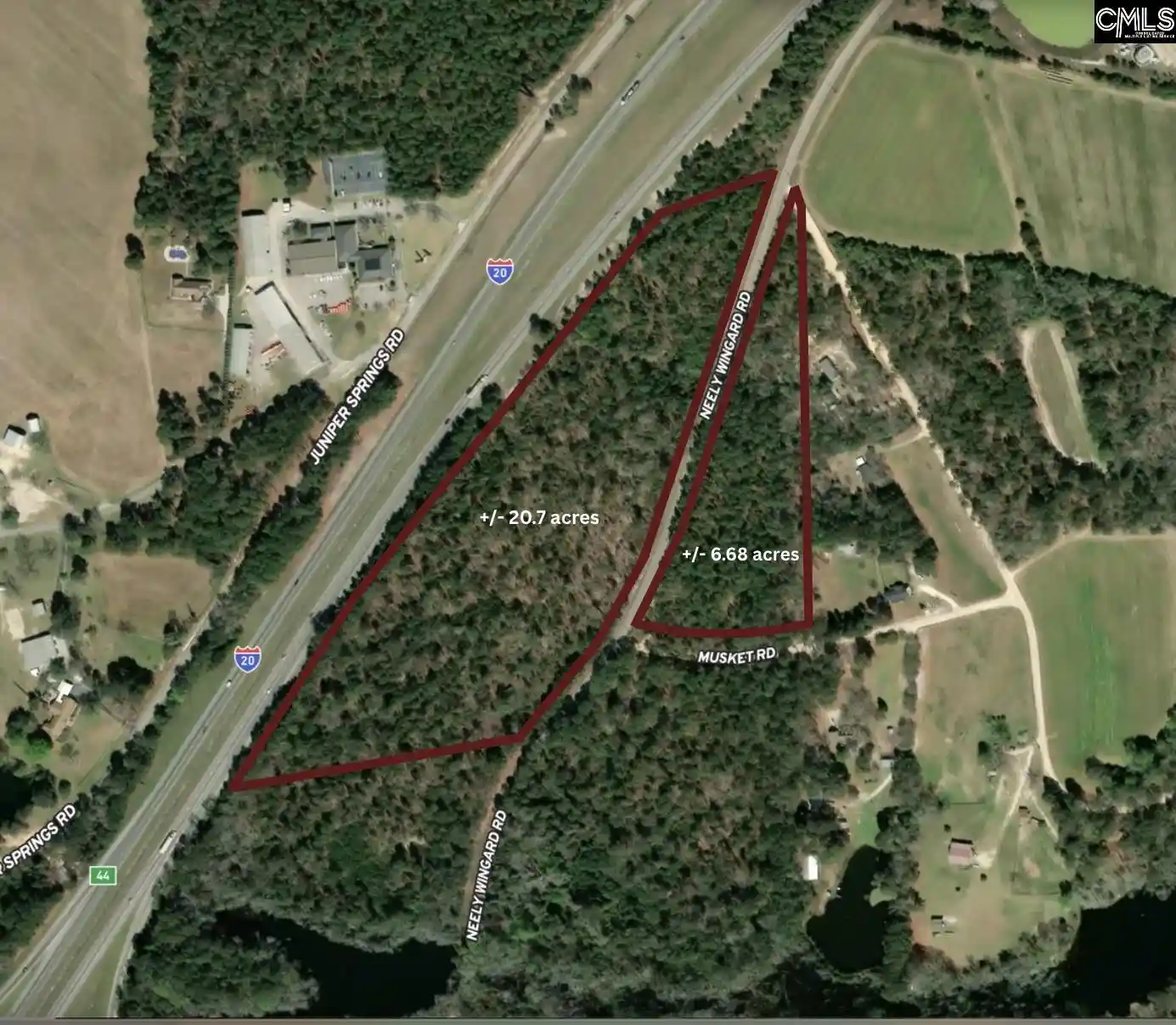 Photo 3 of Land for sale at Tbd Neely Wingard, Gilbert, SC 29054 | MLS# 625334 | Listing updated on 2026-08-26