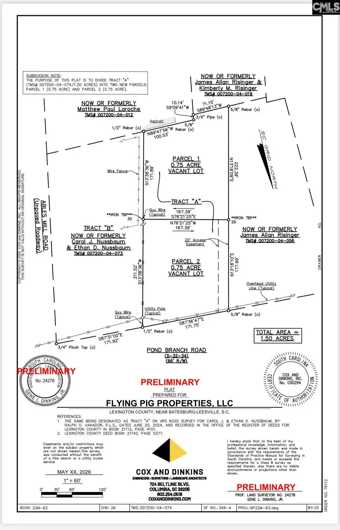 Homes for sale in Leesville, SC | Tbd Pond Branch, Leesville, SC 29070 | MLS# 634311