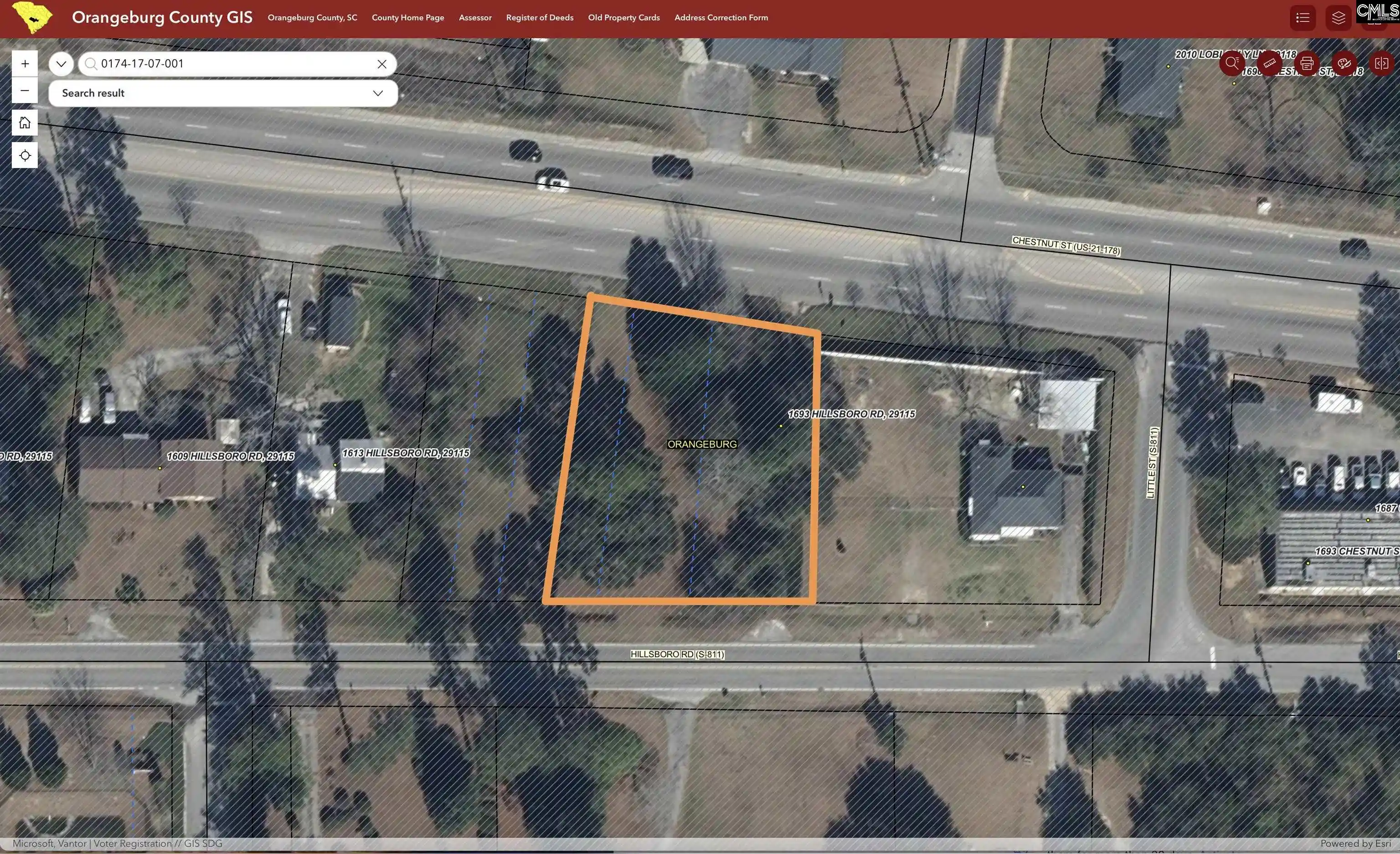 Photo 3 of Land for sale at 1711 Chestnut, Orangeburg, SC 29115 | MLS# 635611 | Listing updated on 2026-09-08