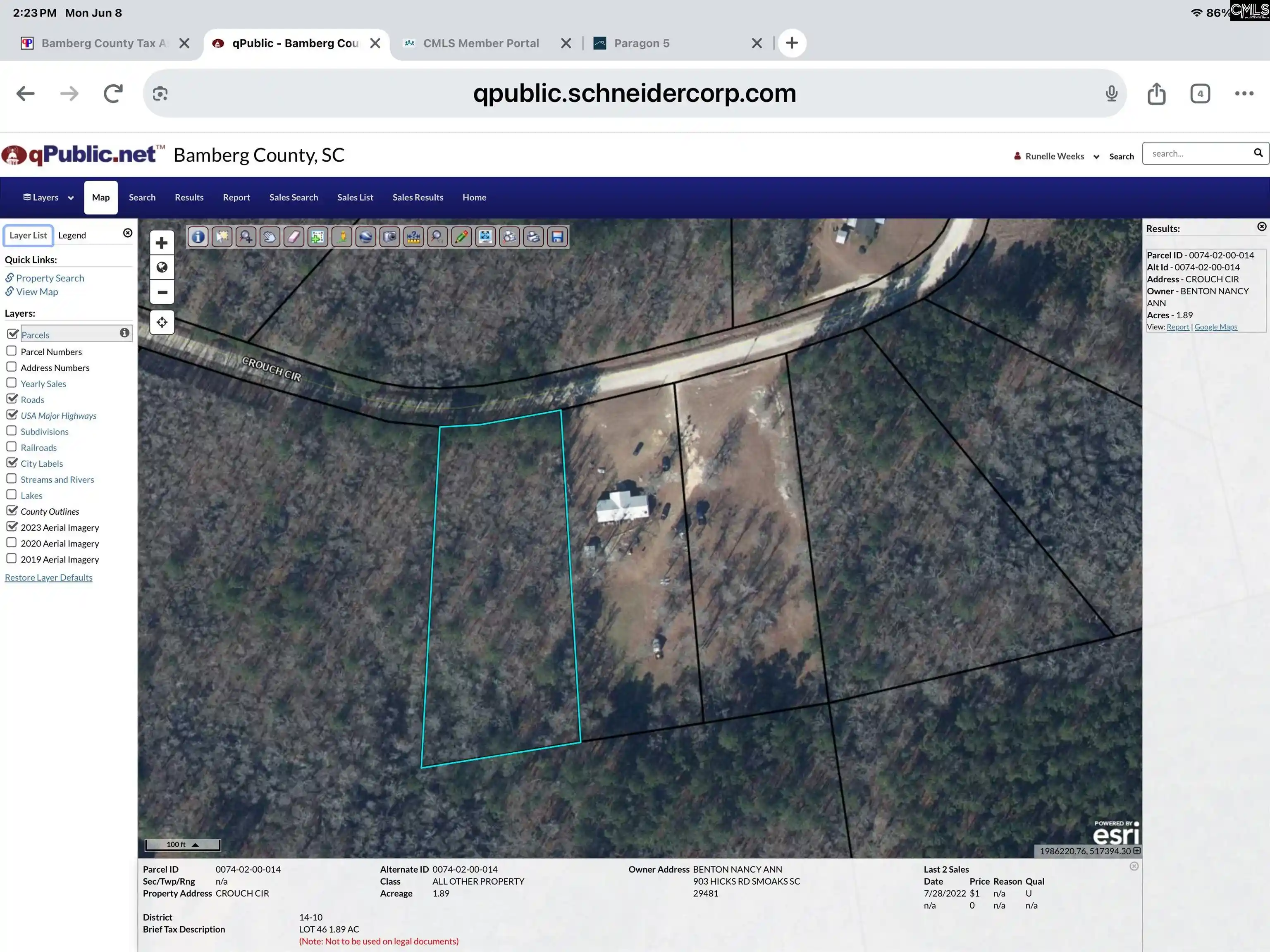 Homes for sale in Bamberg, SC | Crouch, Bamberg, SC 29003 | MLS# 636023