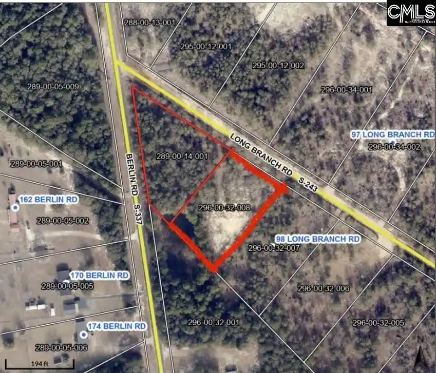1st image of 0 Long Branch, Salley, SC 29137 | MLS# 637654
