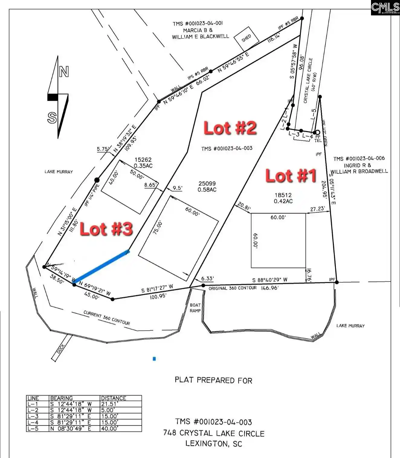 Photo 6 of Land for sale at 748 Crystal Lake #Lot 3, Chapin, SC 29036 | MLS# 639106 | Listing updated on 2026-07-21