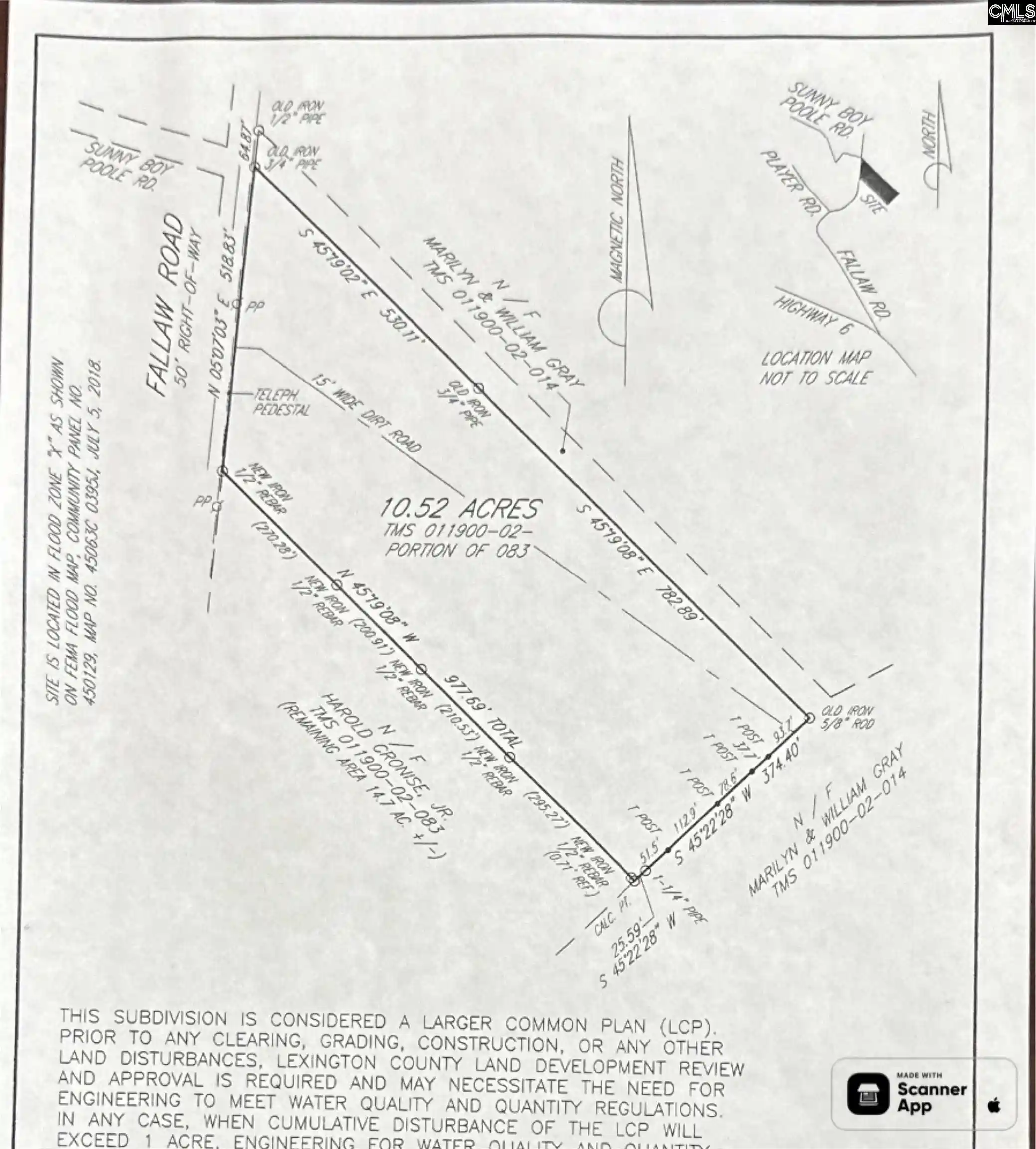 Photo 4 of Land for sale at 0 Fallaw, Gaston, SC 29053 | MLS# 639534 | Listing updated on 2026-07-28