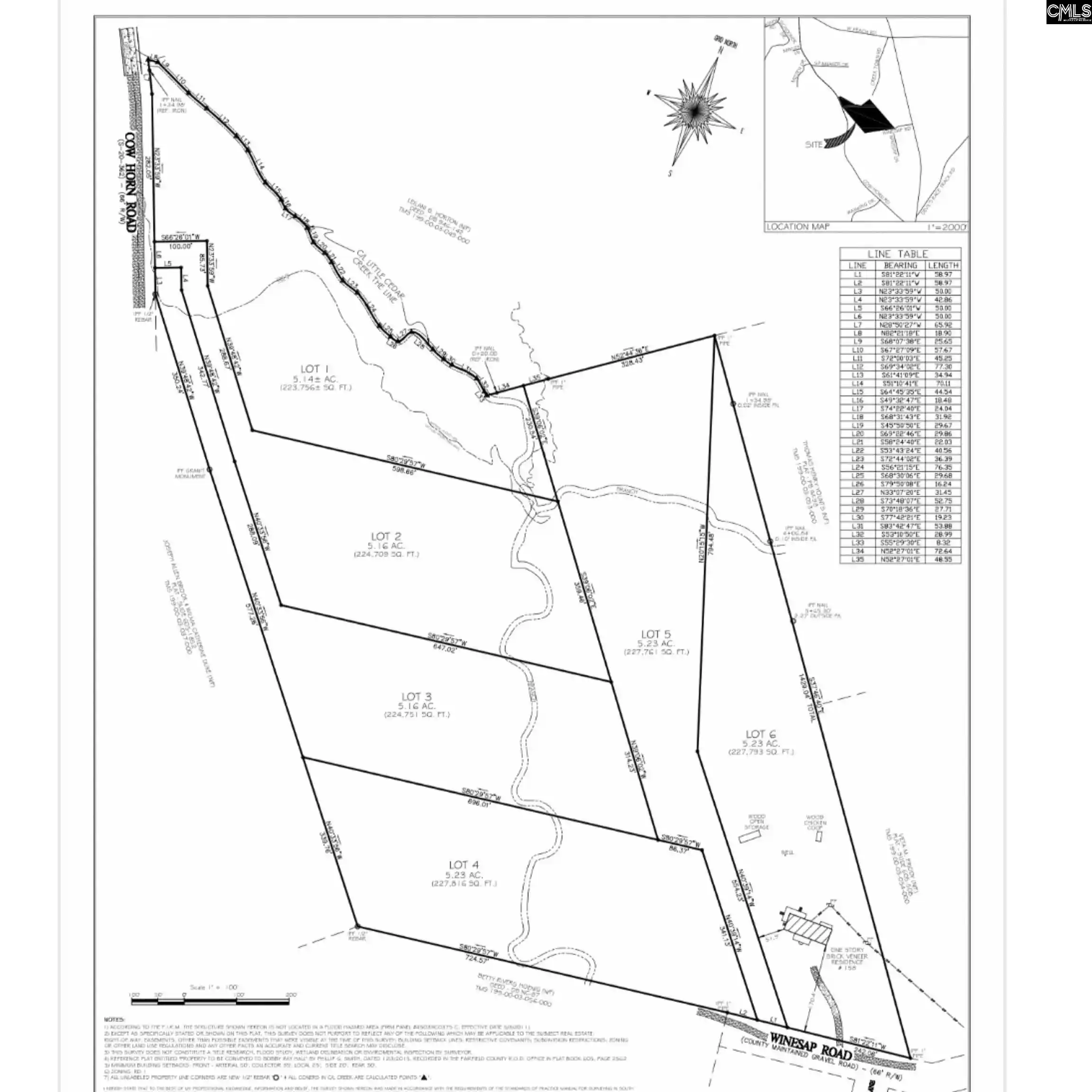 Photo 1 of Land for sale at 162 Winesap, Winnsboro, SC 29180 | MLS# 640296 | Listing updated on 2026-08-07