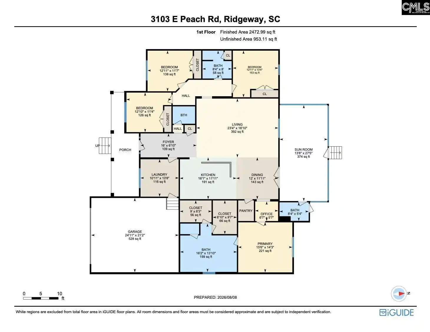 Photo 5 of Sale Pending at 3103 E Peach, Ridgeway, SC 29130 | MLS# 640707 | Listing updated on 2026-08-30