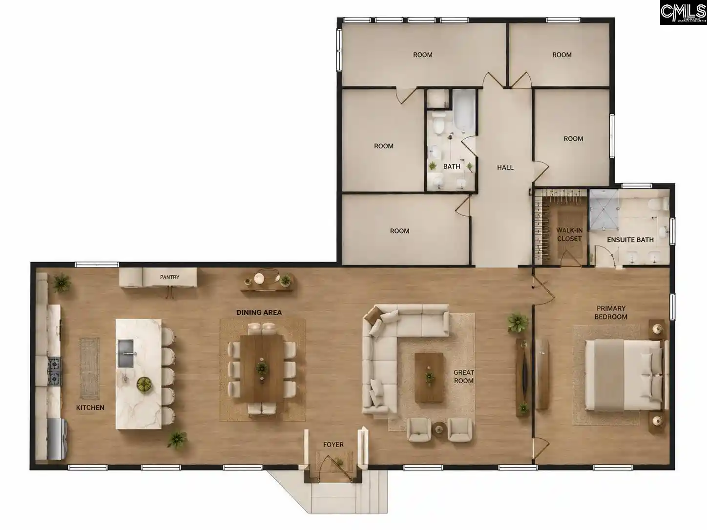 Photo 1 of Single family home for sale at 301 Ramblin, West Columbia, SC 29170 | MLS# 641888 | Listing updated on 2026-09-05